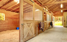 Whin Lane End stable construction leads
